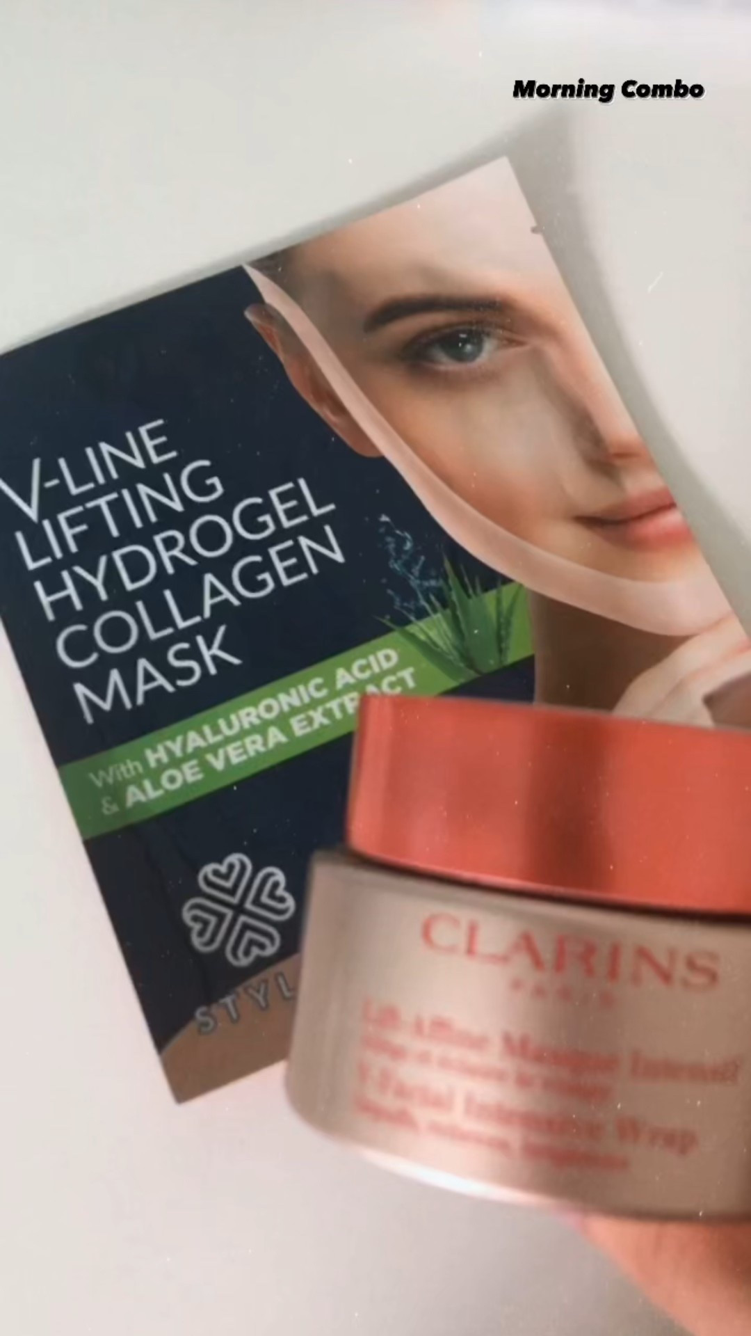 Chin strap and depuffing mask 

#LTKBeauty