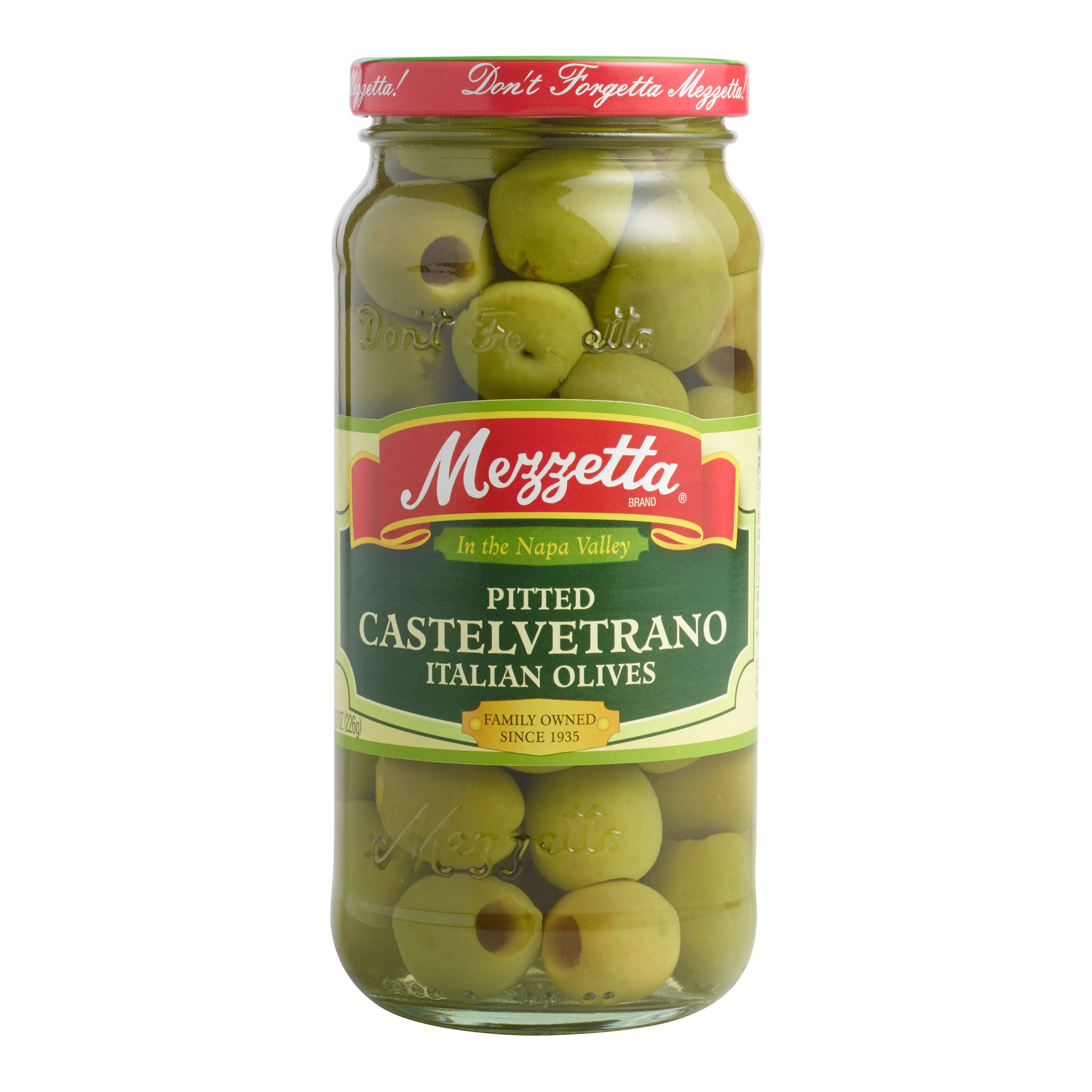 Mezzetta Pitted Castelvetrano Olives | World Market