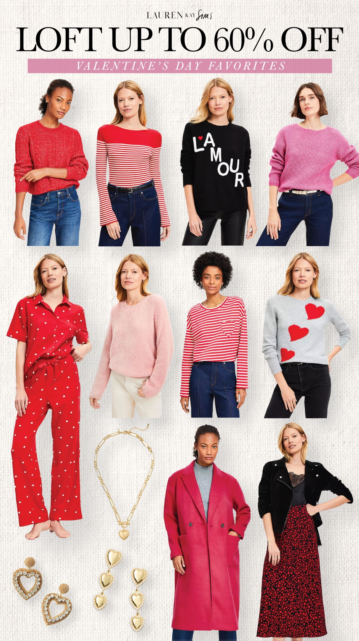 Loft up to 60% off 💘

#LTKSeasonal #LTKFindsUnder100