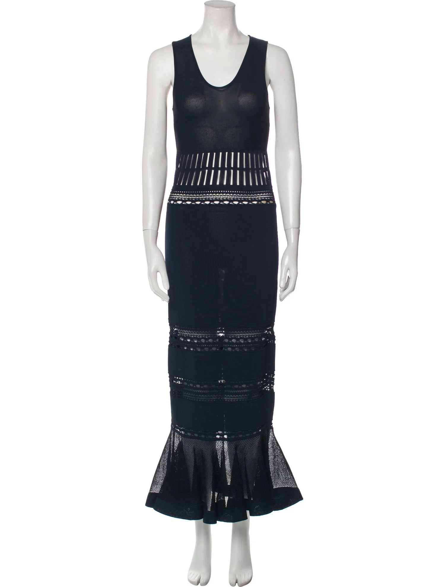 Scoop Neck Long Dress | The RealReal