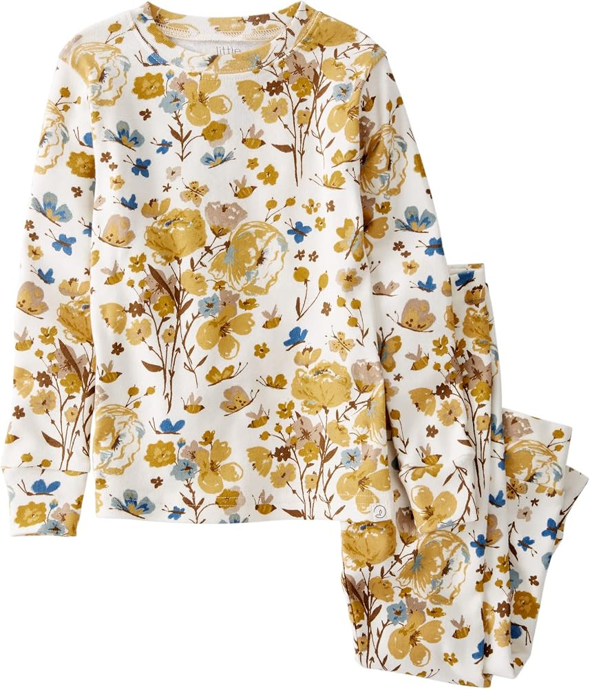 little planet by carter's Baby-Girls S22 Little Planet Lp 2pc Tod Ochre Floral | Amazon (CA)