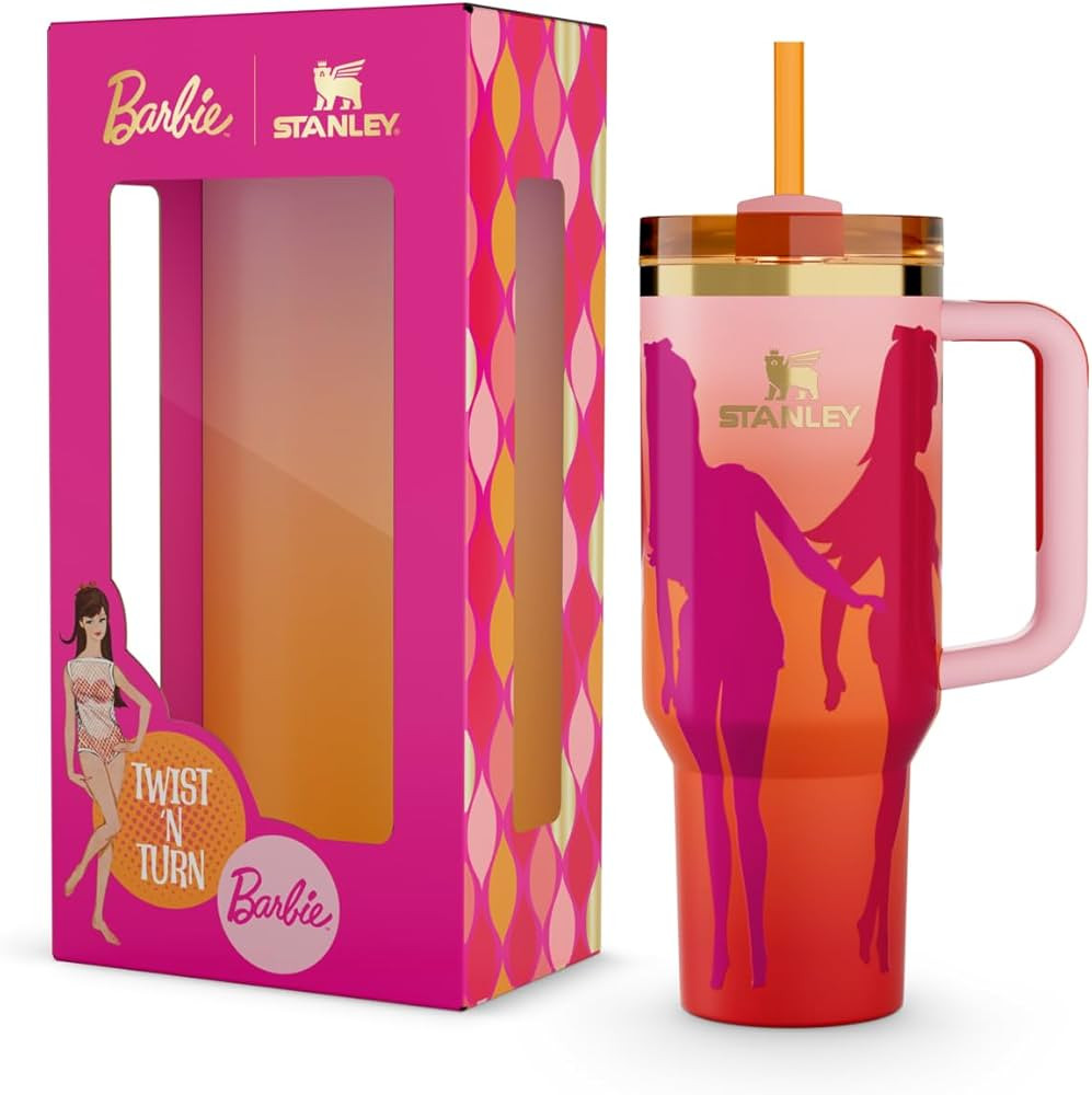 Stanley X Barbie™ ’60s Twist ’N Turn Quencher 40 Oz | Amazon (US)