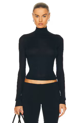 Mock Neck Top | FWRD 