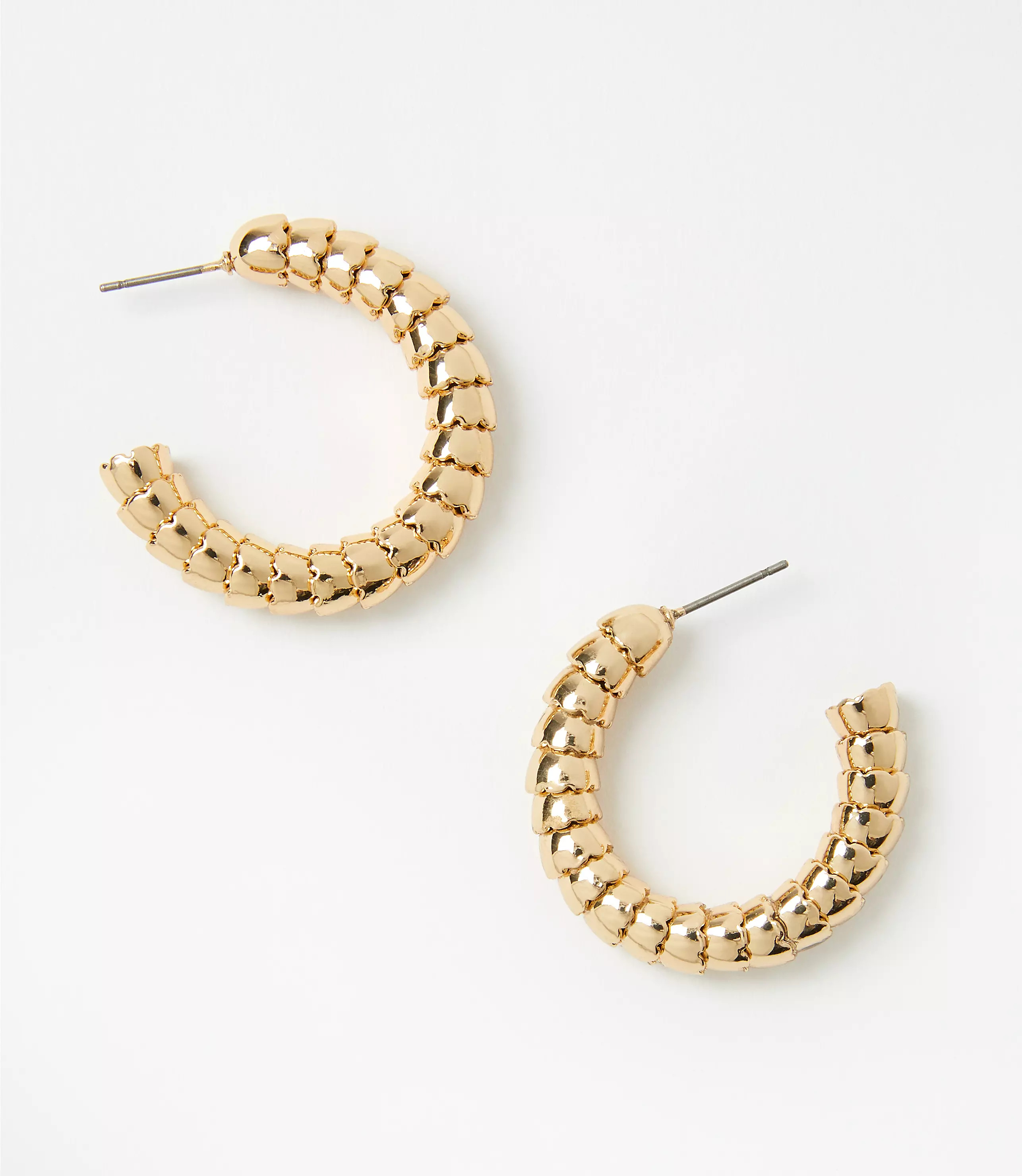 Coiled Hoop Earrings | LOFT