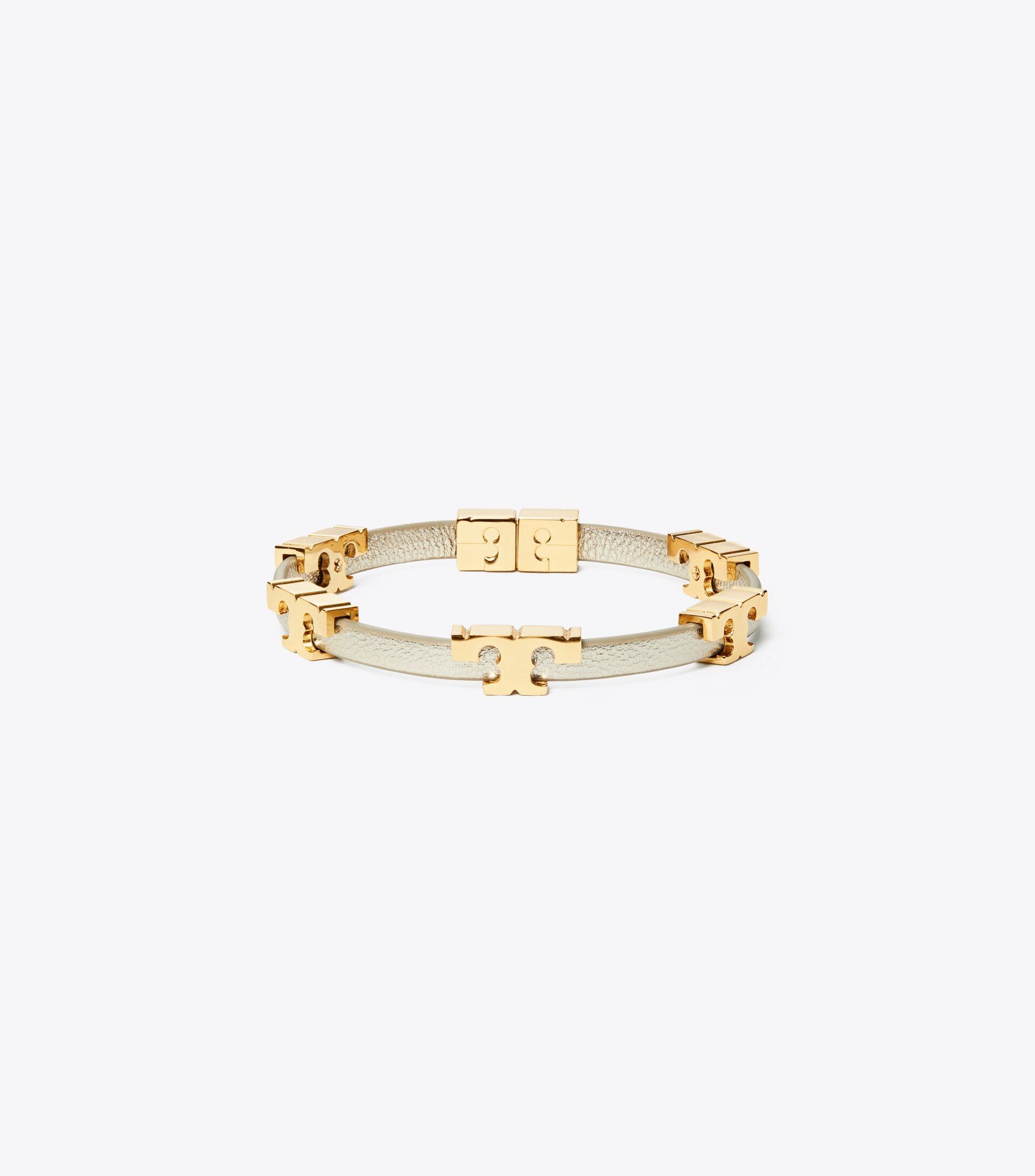 Serif-T Metallic Single-Wrap Bracelet | Tory Burch (US)