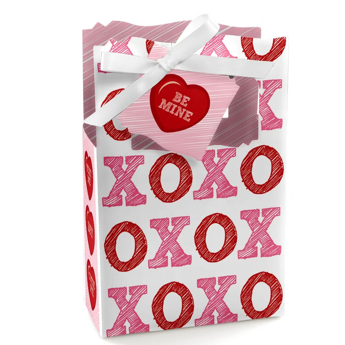 Big Dot of Happiness Conversation Hearts - Valentine's Day Party Favor Boxes - Set of 12 | Target