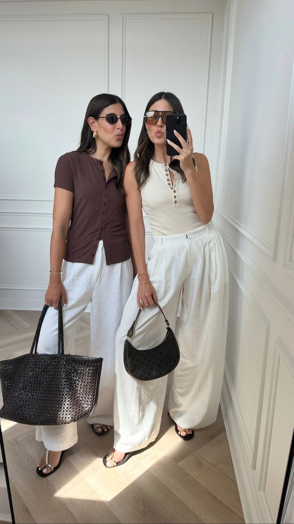 How we are dressing for a London heatwave 🤌

Linen trousers | statement sandals 

#LTKuk #LTKsummer #LTKstyletip