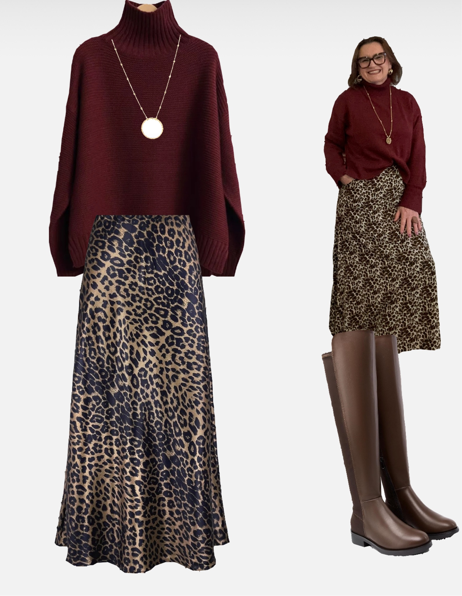 Chega de usar animal print só com bege, branco e preto. 

#LTKlookdetrabalho #LTKmidsize #LTKFashionMonth