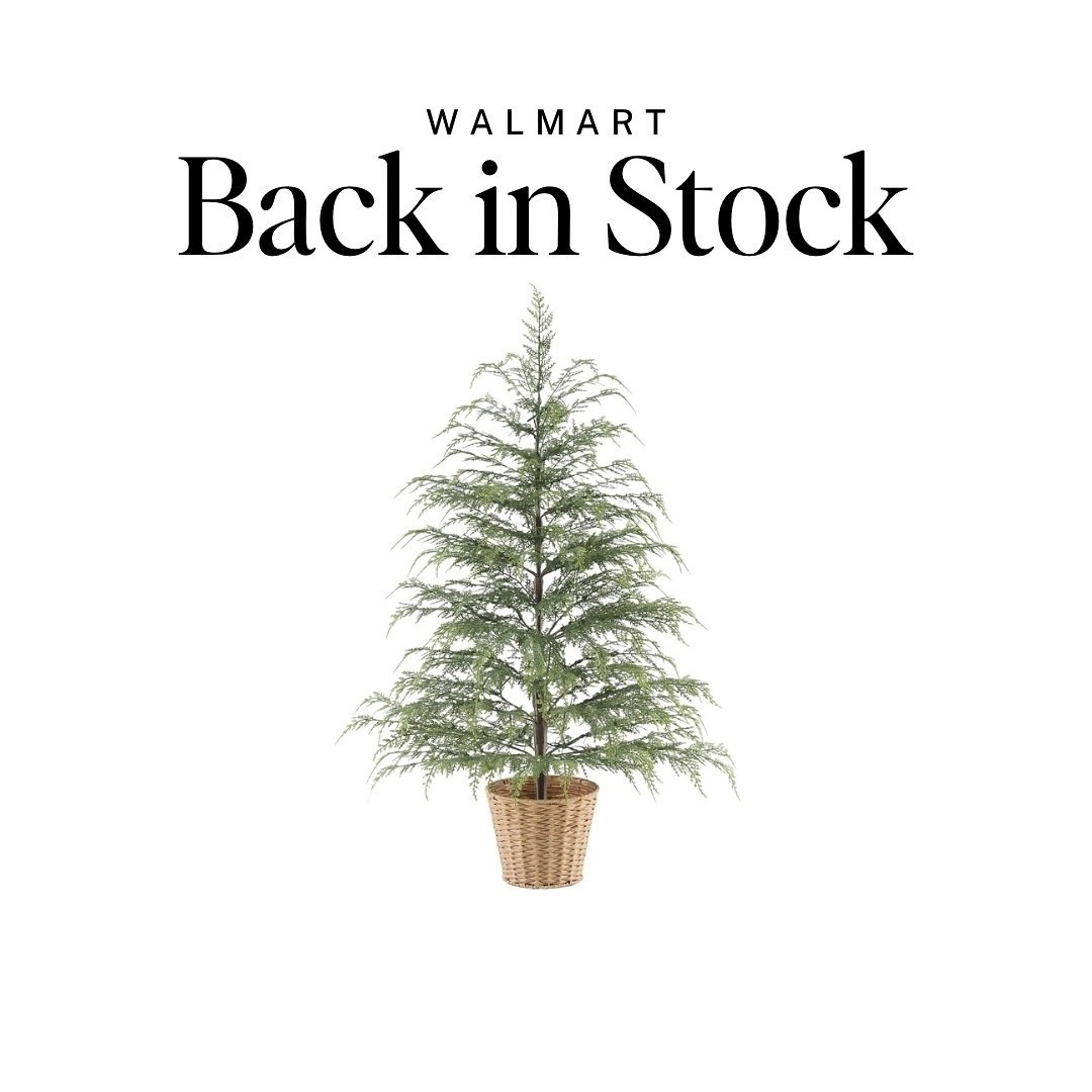 The viral Christmas Tree from Walmart is BACK IN STOCK!

I got this last year and have been checking daily for a restock. It won't last long. 

This is so good in person, 4 ft talk and prelit. Perfect for an entryway or buy two and flank a fireplace. 

I just ordered it with free delivery from Walmart+. Stay tuned for unboxing pics! 

Holiday decor, Christmas trees, holiday must-haves, Walmart find, holiday deal, Christmas decor, grandmillenial, chinoiserie Christmas

#holidaydecor #walmartfind #dealsandsteals #walmart

Follow my shop @howtoloveyourhouse on the @shop.LTK app to shop this post and get my exclusive app-only content!

#liketkit #LTKSeasonal #LTKHome #LTKHoliday
@shop.ltk
https://liketk.it/4TE6V
