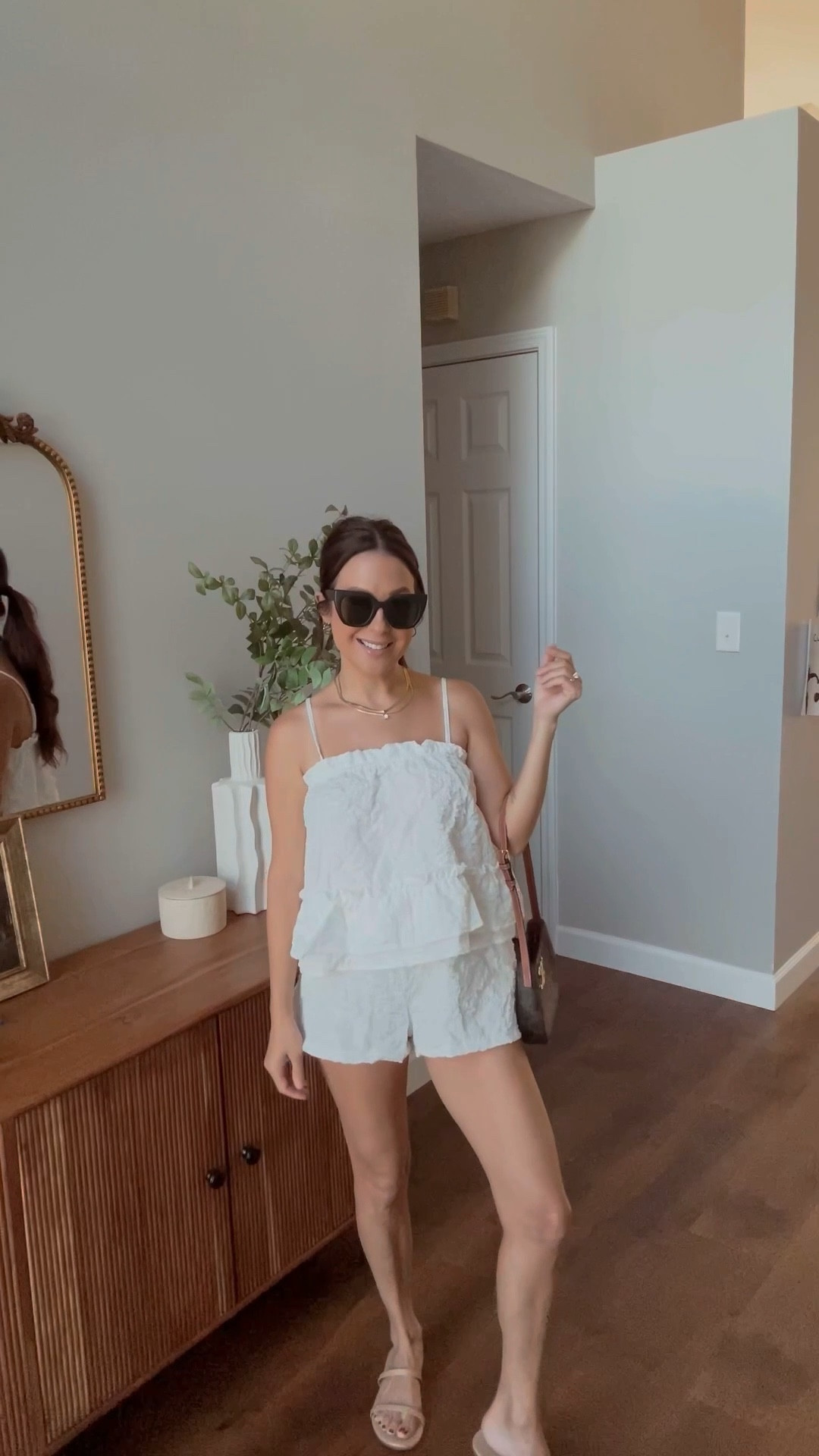 White 2 piece summer set! 

#LTKFindsUnder100 #LTKFestival #LTKStyleTip