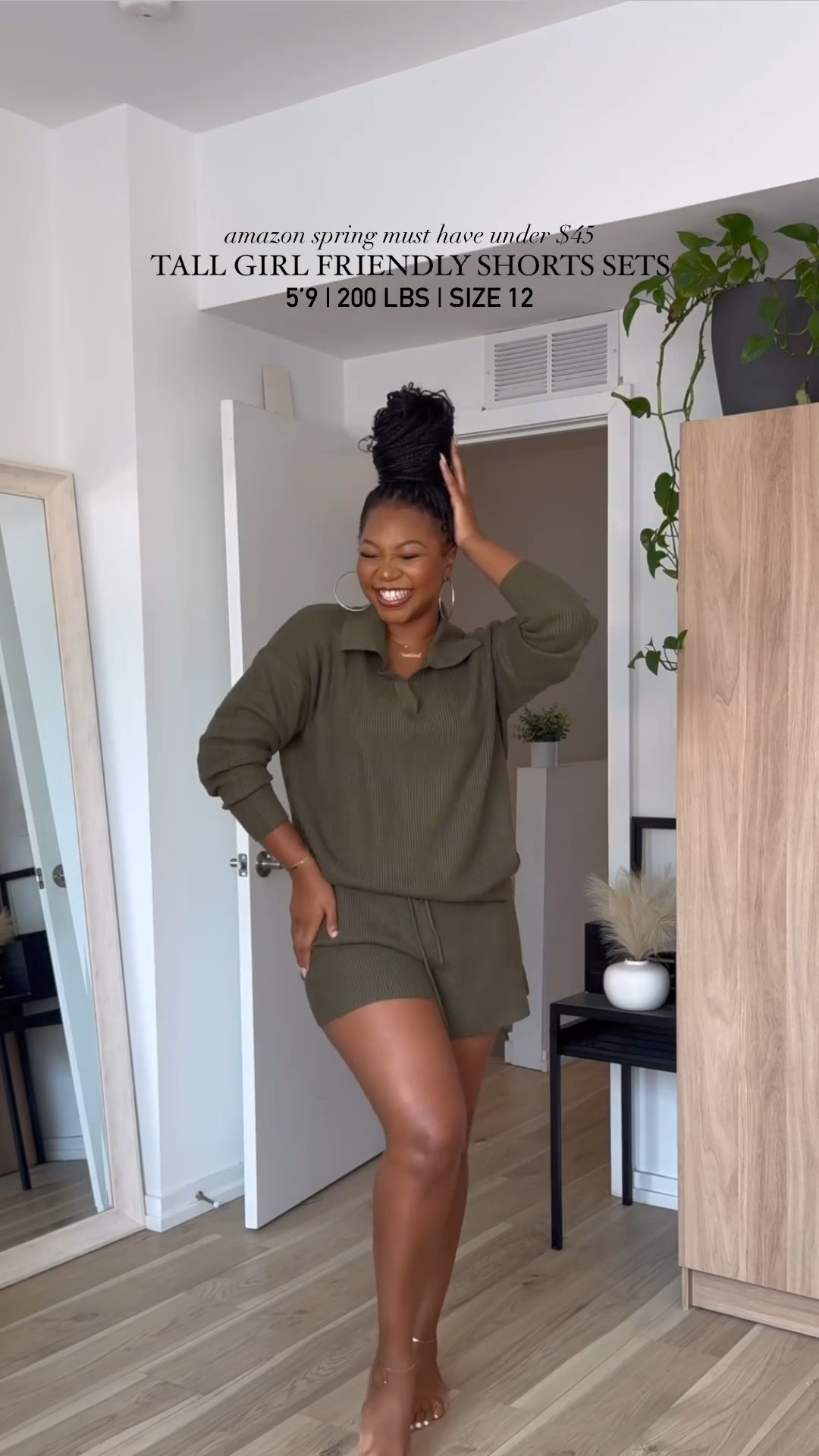 These matching shorts sets are perfect for everyday wear and so glad they are appropriate for my height and booty! 😍 Cozy but breathable and perfect for the weather breaking this spring! I am 5’9 and 200 lbs wearing a large EXCEPT in the green set! I love both 😍

#LTKmidsize #LTKfindsunder50 #LTKstyletip