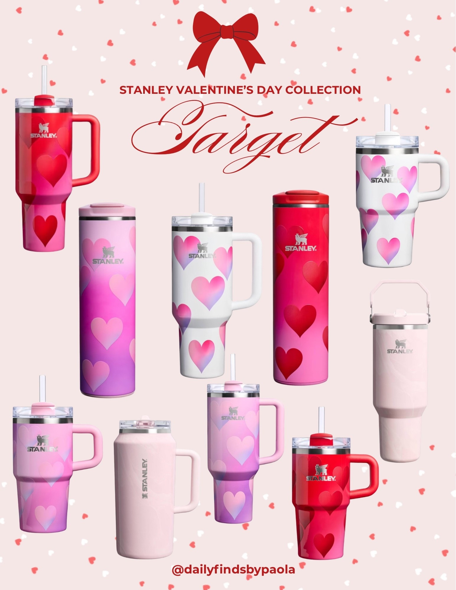 Valentine’s Day just got cuter 💗
The Stanley Valentine’s Day collection is full of pinks, reds, and heart details—perfect for gifting or treating yourself.

#LTKSeasonal #LTKHoliday #LTKGiftGuide