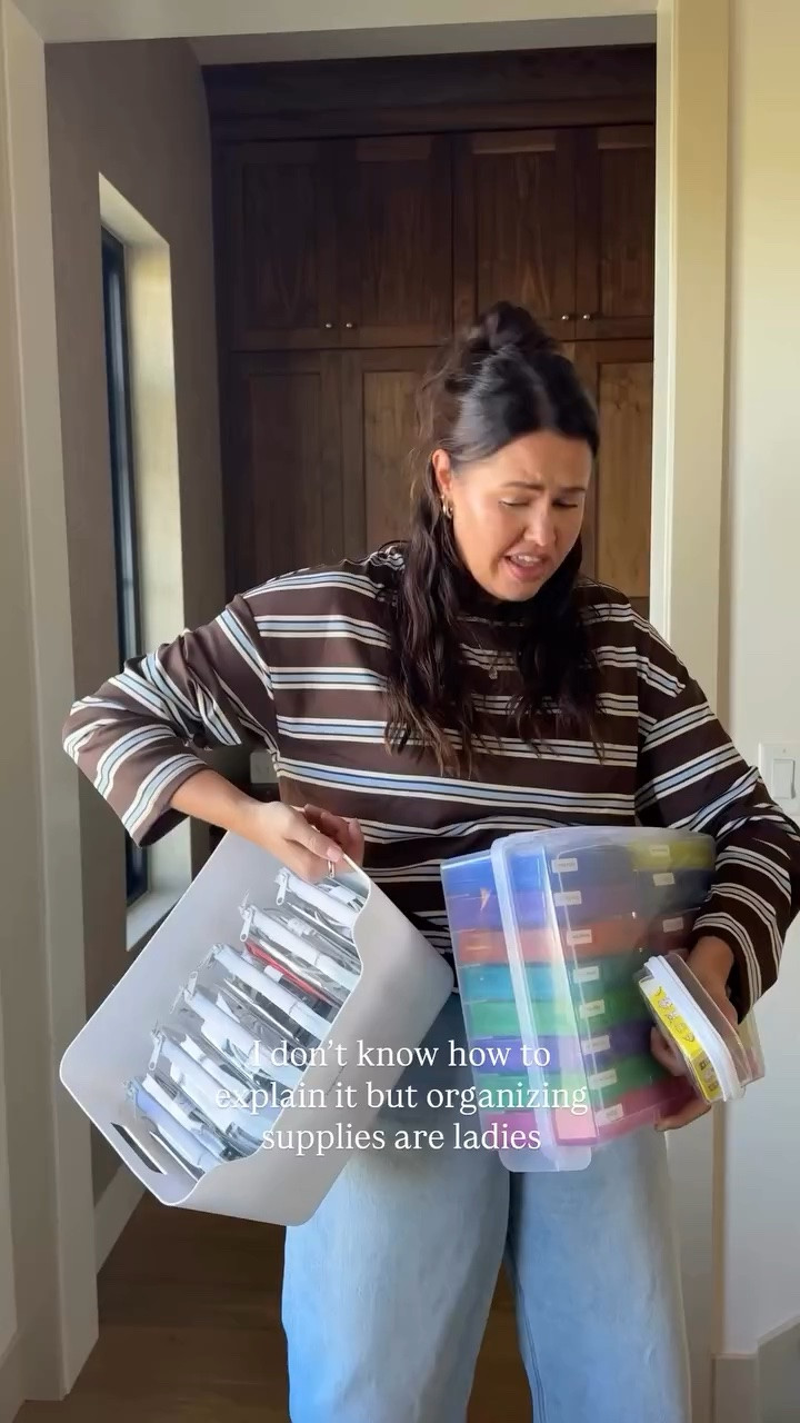 I don’t know how to explain it but organizing supplies are ladies not gentlemen