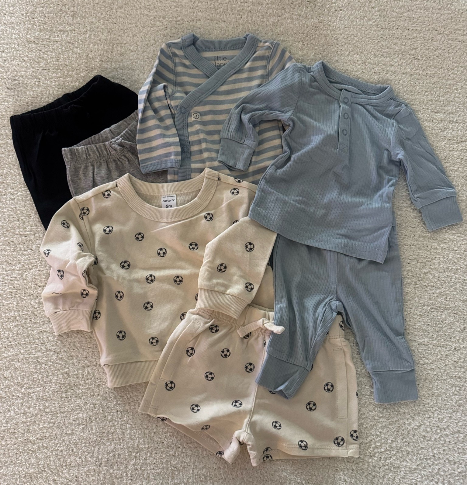 Had to buy a few things when we found out we were having a boy 🩵

baby boy. boy clothes. newborn clothes.

#LTKBaby