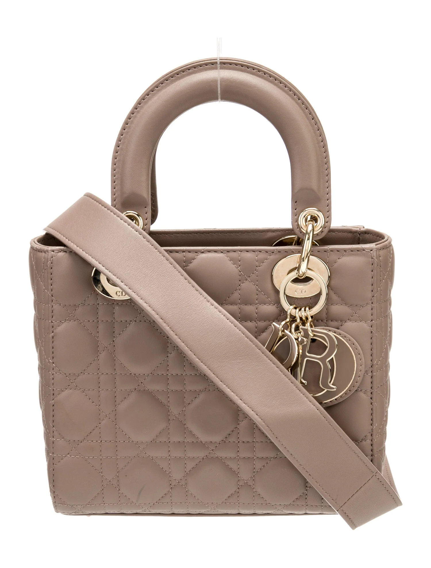 Cannage Lady Dior Small | The RealReal