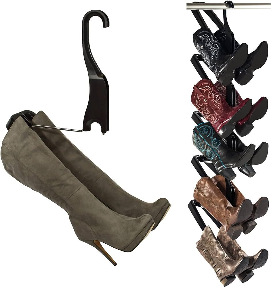 Boot Butler Boot Rack – As Seen On Rachael Ray – Clean Up Your Closet Floor with Hanging Boot... | Amazon (US)