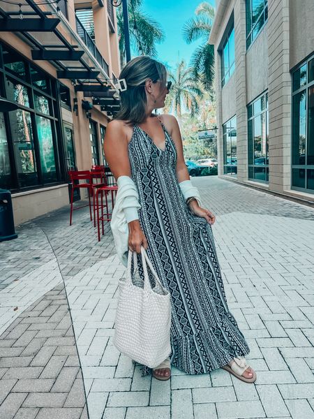 Summer maxi dresses are a must for me loving this one and the black and white print 

#LTKStyleTip #LTKSeasonal #LTKFindsUnder50