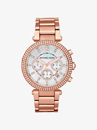 Parker Rose Gold-Tone Watch | Michael Kors US