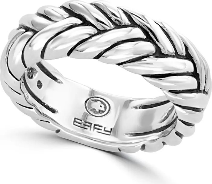 Sterling Silver Braided Band Ring | Nordstrom Rack