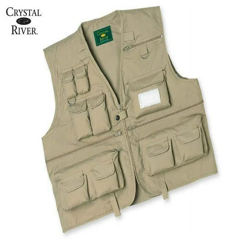 Crystal River Utility Vest, Lightweight, Adult, Unisex, Large, Tan | Walmart (US)