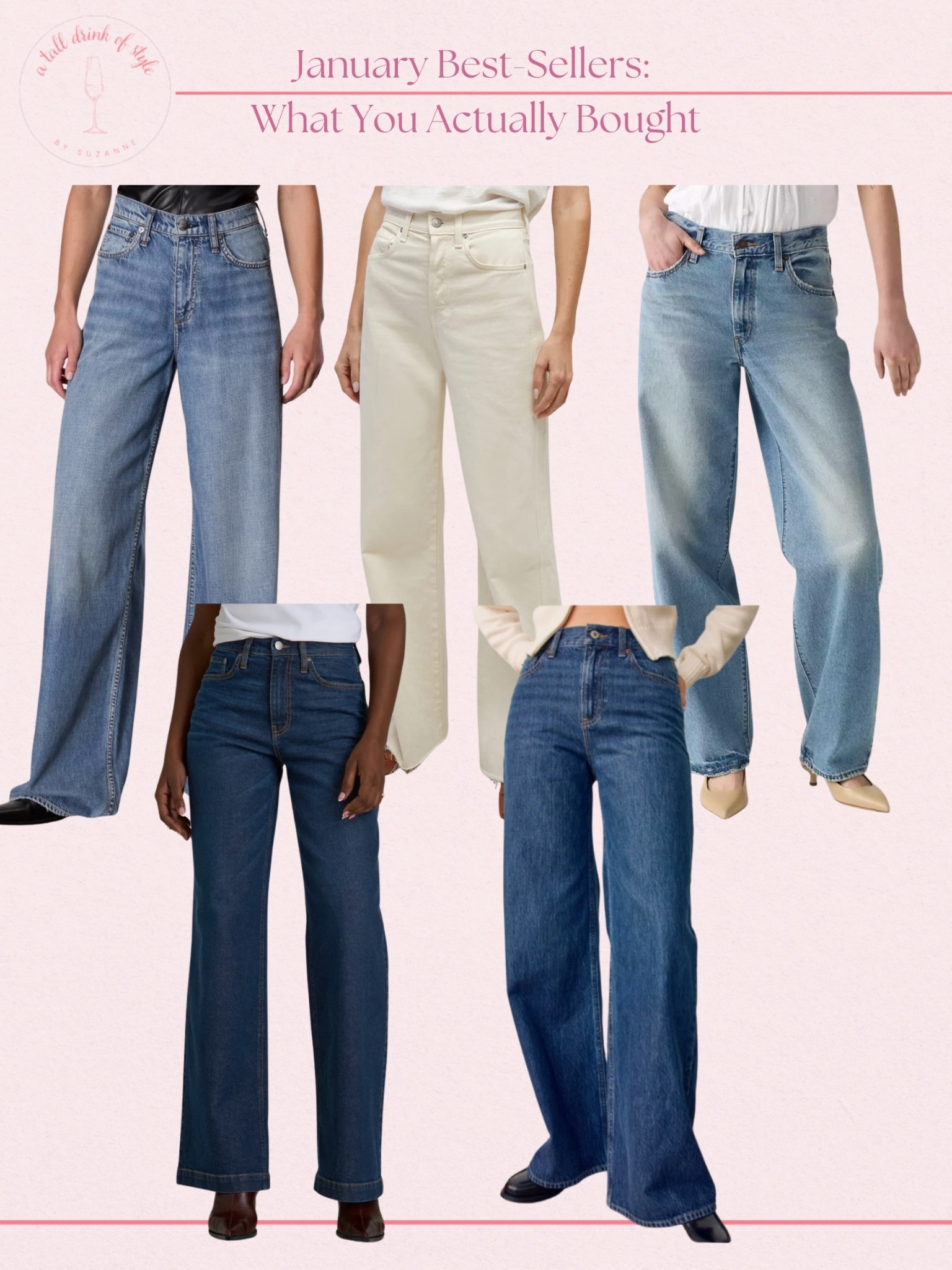 These are the jeans I keep reaching for—flattering, comfortable styles that work for everyday life.

#LTKOver40 #LTKSaleAlert #LTKTall