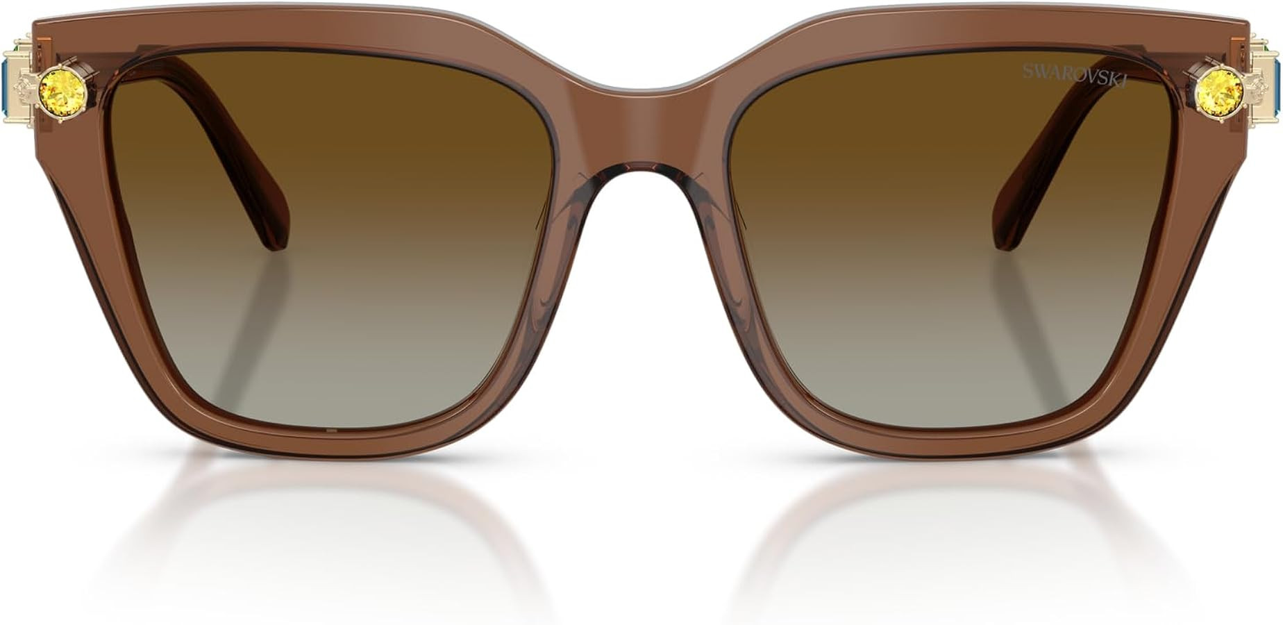Swarovski womens Sk6041 Square Sunglasses | Amazon (US)