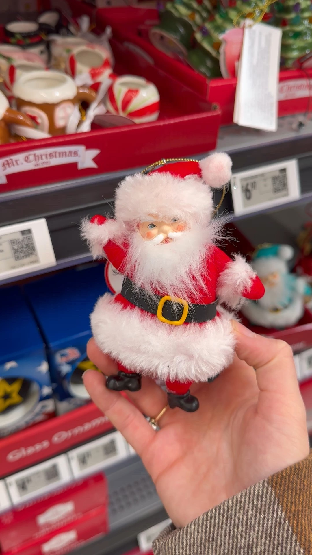 Vintage inspired Santa ornament! Christmas ornament. Walmart ornament. Christmas finds. Walmart Christmas. 

#LTKHoliday #LTKHome #LTKFindsUnder50