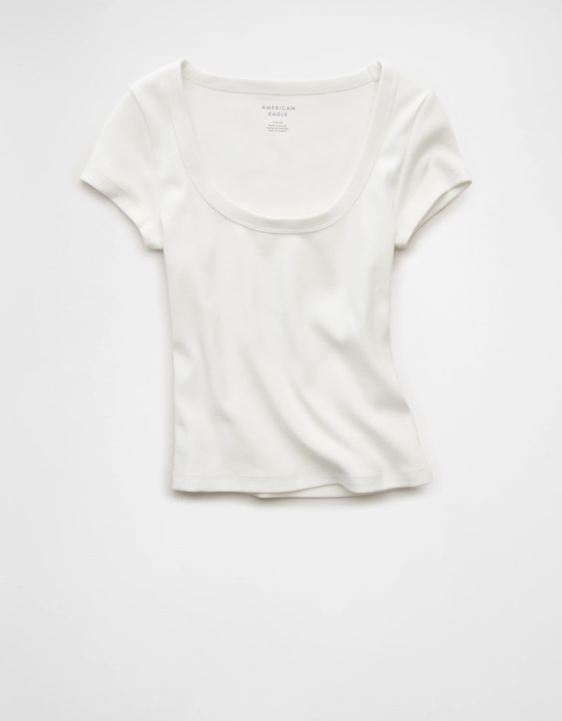 AE Scoop Neck Hey Baby Tee | American Eagle Outfitters (US & CA)
