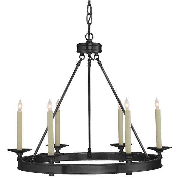 Launceton Ring Chandelier (Bronze|Small) - OPEN BOX | Lumens