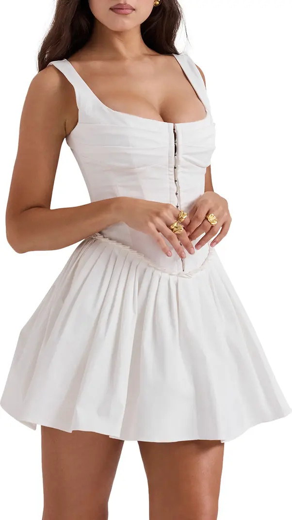 Cupid Corset Sleeveless Minidress | Nordstrom