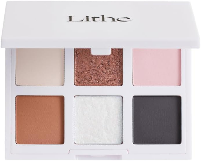 LITHE BEAUTY Astral Eyeshadow Palette \u2013 6 Highly Pigmented Shades, Matte Satin Shimmer Finis... | Amazon (US)