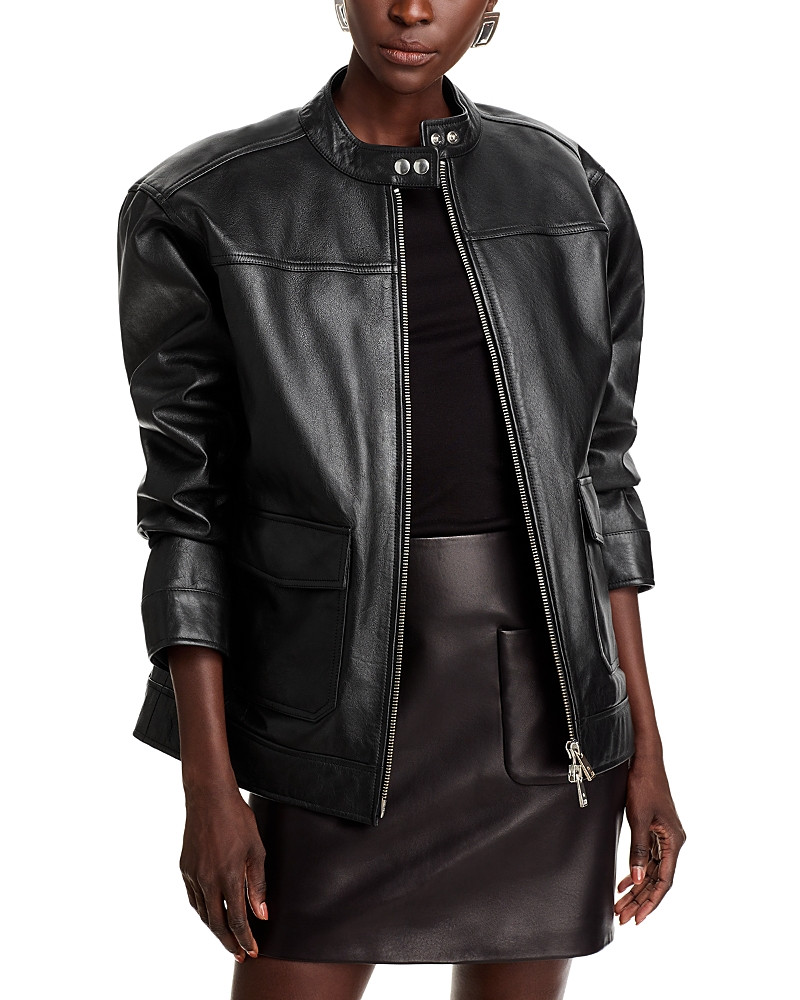 Anine Bing Henry Leather Jacket | Bloomingdale's (US)