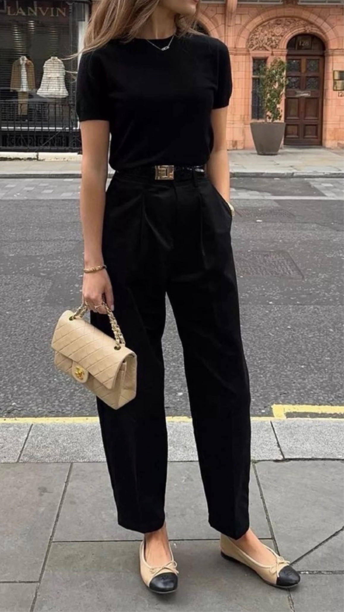 Summer to fall transitional outfit idea 

Black trousers
Black tee
Pinterest outfit idea 

#LTKOver40 #LTKStyleTip #LTKWorkwear