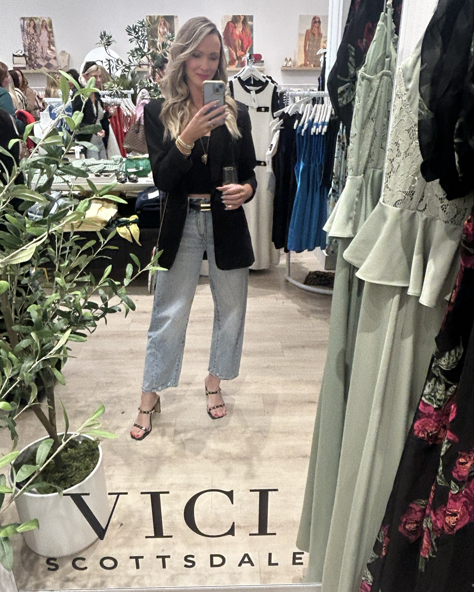 The Vici Scottsdale Pop Up store is sooooo cute! 
Thanks for helping me choose my outfit! 
I also linked what I purchased! 
Use my code TRACYSAVE30 for 30% off! 

#LTKFindsUnder50 #LTKxVICI #LTKWatchNow
