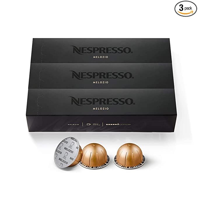 Nespresso Capsules VertuoLine, Melozio, Medium Roast Coffee, Coffee Pods, Brews 7.77 Fl Ounce (VE... | Amazon (US)
