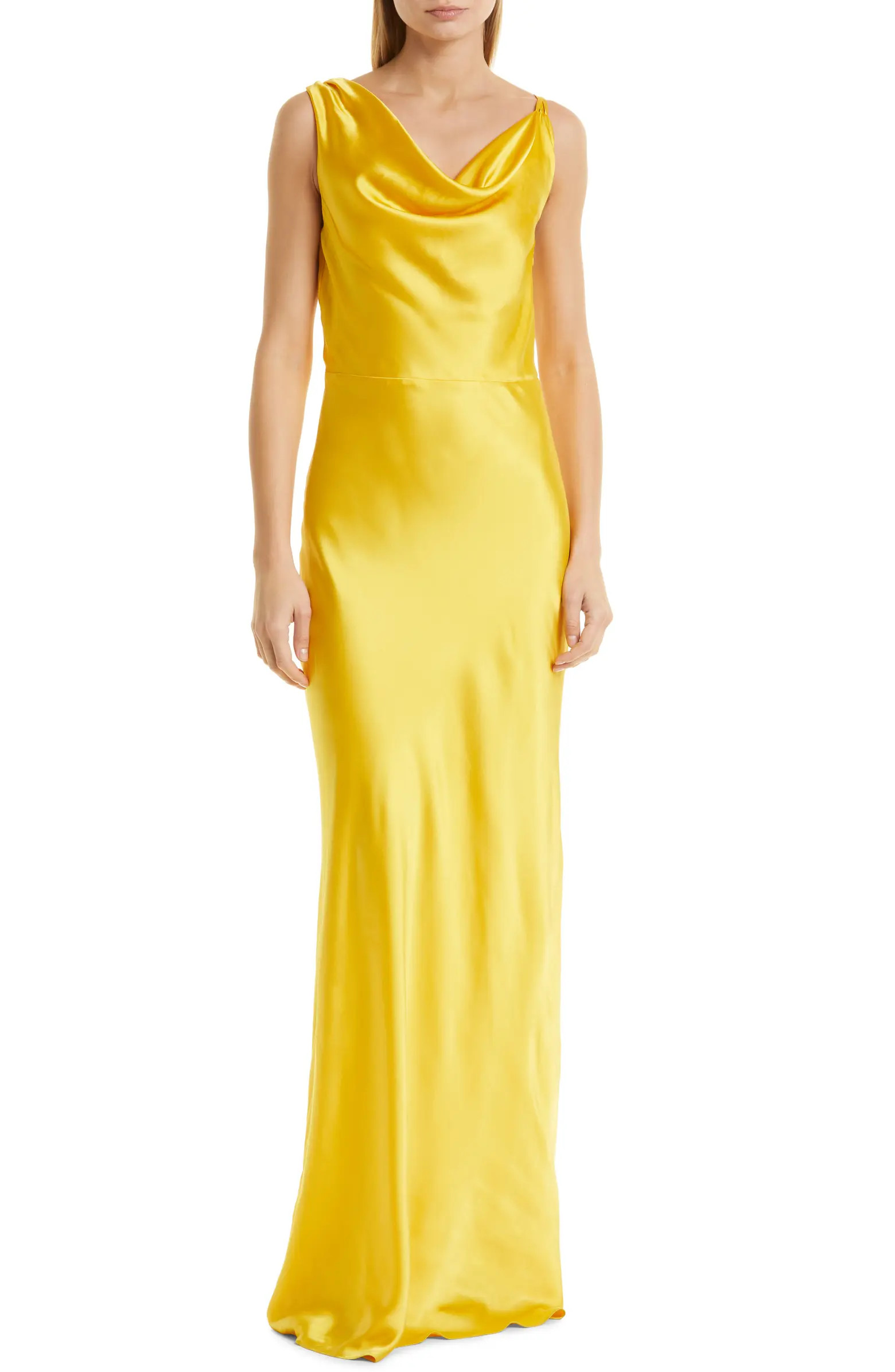 Veronica Beard Sanderson Cowl Neck Silk Blend Gown | Nordstromrack | Nordstrom Rack