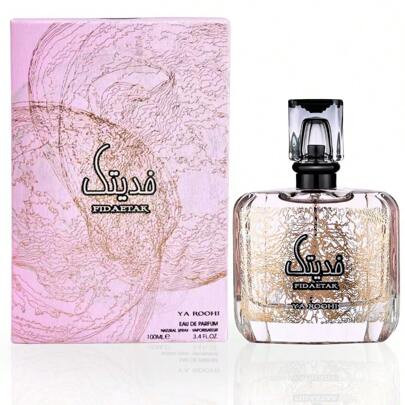 Fidetak Ya Roohi Pink EDP Spray 100ML (3.4 OZ) By Ard Al Zaafaran | Indulge Yourself In The Elegant Blend Of Sweet Floral Enchantment. | SHEIN