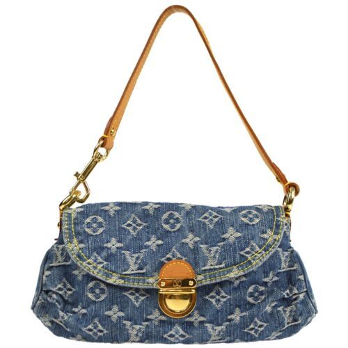 Louis Vuitton Mini Pleaty Handbag Monogram Denim Blue M95050 CA0016 190607  | eBay | eBay US