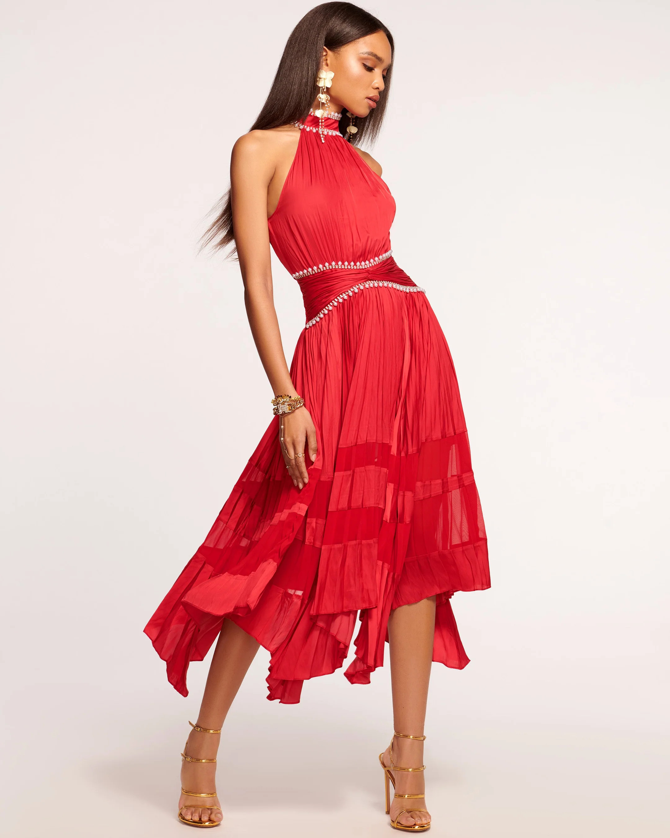 Alora Embellished Midi Dress | Ramy Brook