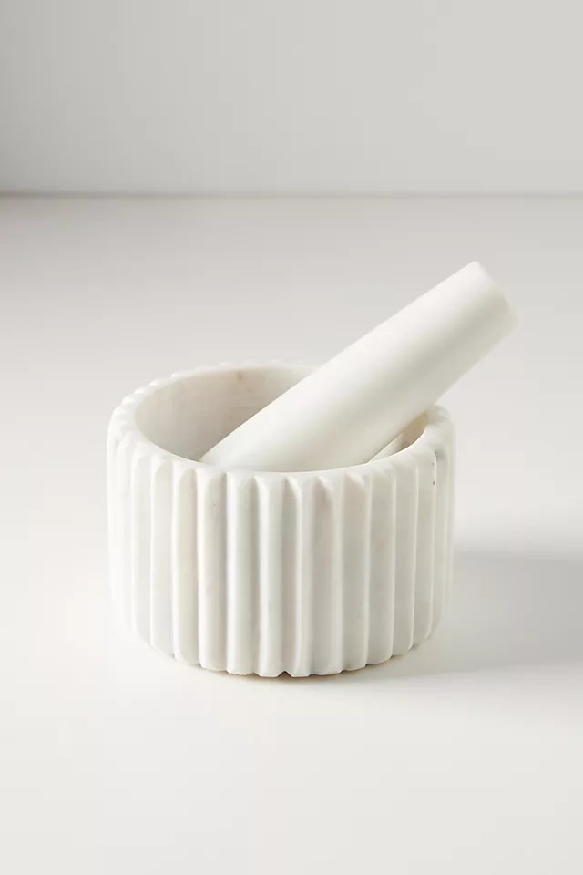 Marble Mortar and Pestle Set | Anthropologie (US)