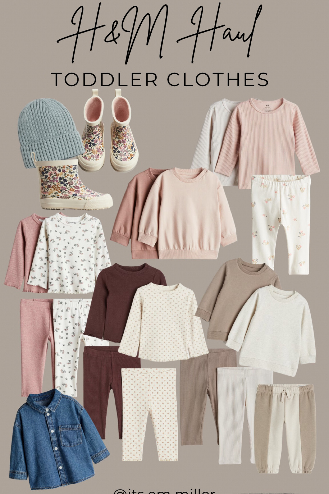 H &M toddler clothes! Landry is growing like a weed and needed a new wardrobe 😅 I did a huge Fall/Winter purchase of toddler clothes from H&M and tried to get mix and match pieces, too! All of this was under $150 on sale. They do deals very frequently, so keep your eye out! 


lothes | back to school haul | back to school clothing | capsule wardrobe | fall kids clothes | baby girl clothes | h&m | H & M

#LTKBacktoSchool #LTKFindsUnder50 #LTKKids