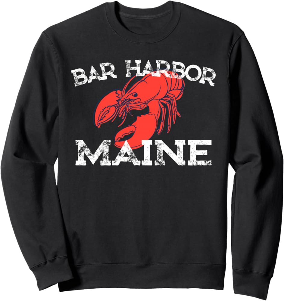 Bar Harbor Maine Lobster Sweatshirt | Amazon (US)