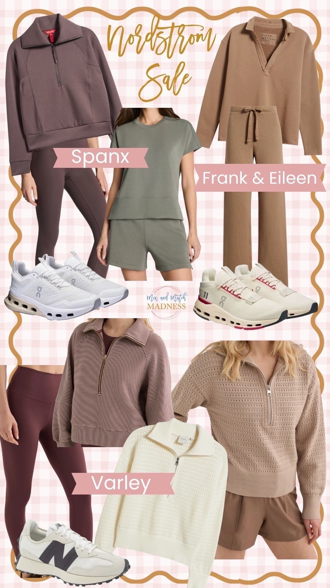 Nordstrom Sale….athleisure! 
Frank & Eileen, Varley, Spanx and more!

#LTKdayinmylife #LTKmomlife #LTKSaleAlert
