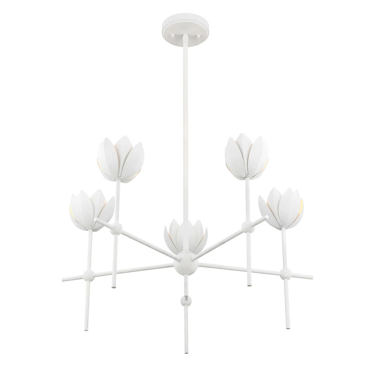 Wolfe 5 - Light Chandelier in Natural | Wayfair North America