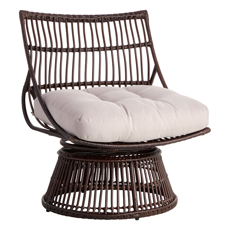 Palau Patio Swivel Chair | At Home