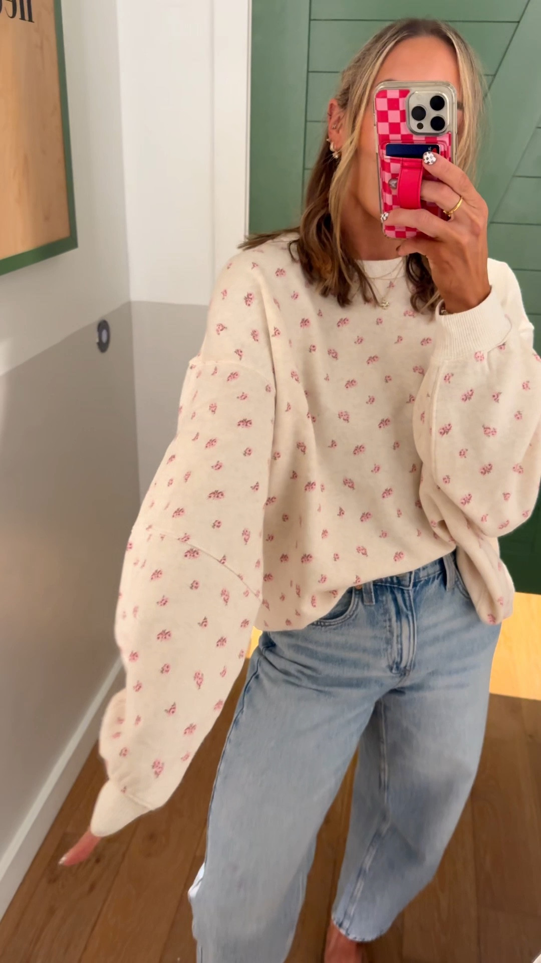 AERIE fall finds TRY ON 🤎 & all 20% off w/ the code: LTKFALLSALE 😌

Wearing a small in everything except the brown jogger pants are a M & a bit too big! So many cutie finds! I got it all😂🙈😬 

Sweaters / aerie sale / stripes / cozy pjs / plaid flannels / comfy / fall fit inspo / casual / Holley Gabrielle / ootd 

#LTKFallSale #LTKSaleAlert #LTKFindsUnder100