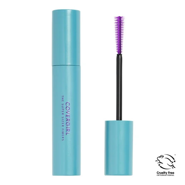 COVERGIRL Super Sizer Fibers Mascara, 800 Very Black, 0.44 oz - Walmart.com | Walmart (US)
