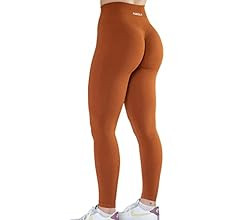 AUROLA Workout Leggings for Women Seamless Scrunch Tights Tummy Control Gym Fitness Girl Sport Ac... | Amazon (US)