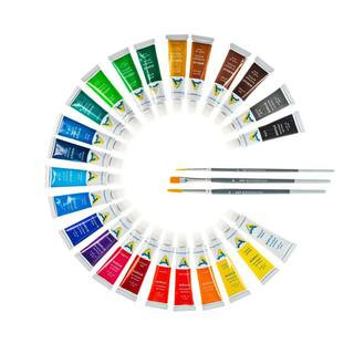 Art Alternatives 12 ml Tubes Economy Acrylic Paint Set (24-Color) 21A-AP024-02 - The Home Depot | The Home Depot
