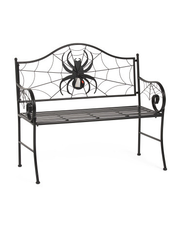 42x33 Metal Outdoor Safe Spider Foldable Bench | TJ Maxx